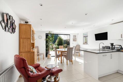 Kitchen into dining room