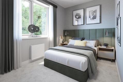 The second bedroom as spacious as the main