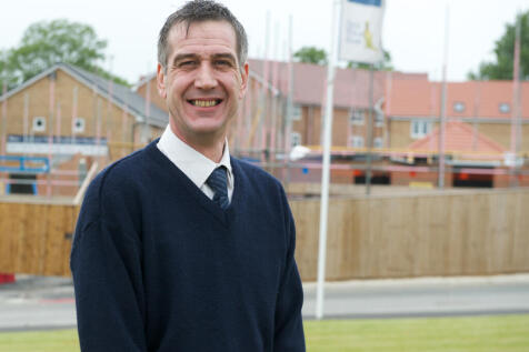 Award winning site manager, Andy