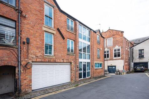Outside showing double garage