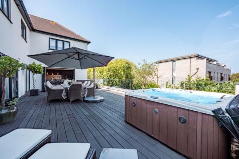 Decked sun terrace
