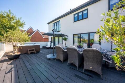 Decked sun terrace