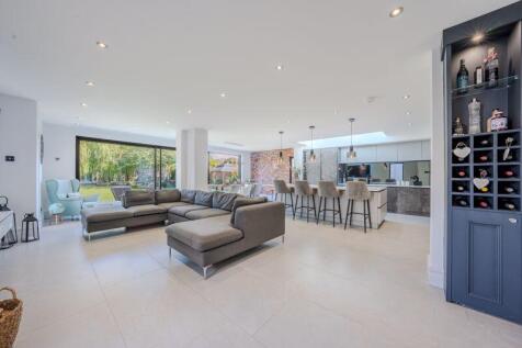 Open plan living area
