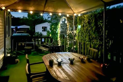 Decking at night