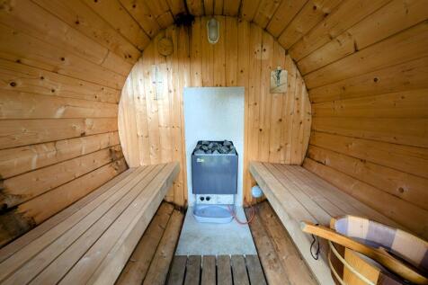 Sauna inside