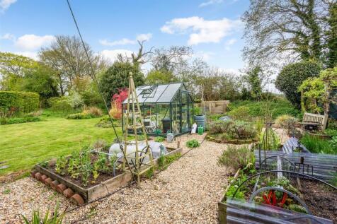 Garden with Greenhouse