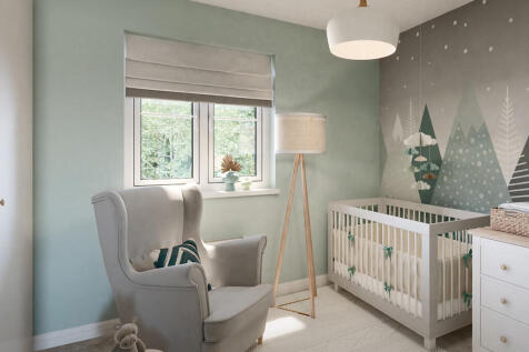 Nursery in four bedroom home
