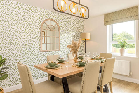 Dining area in the Lamberton 5 bedroom home