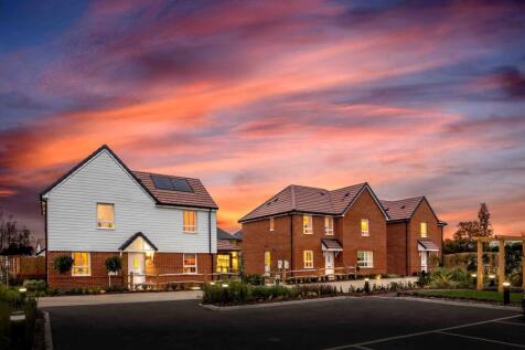Cherry Meadows dusk street scene