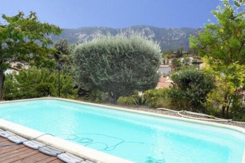 Pool facing Pyrenees