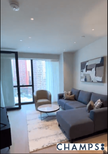 1 bed for rent in River Park Tower