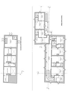Planimetry second floor and colonial attic 