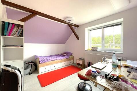 Schlafzimmer Gästehaus mit Ankleidezimmer