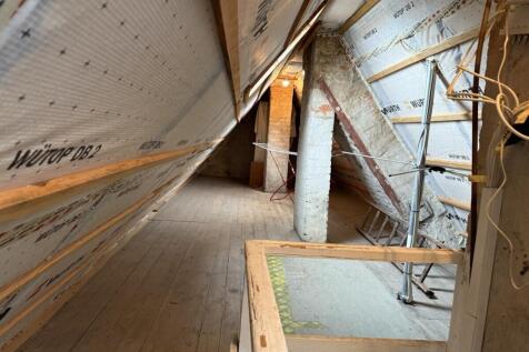 gedämmter Dachboden