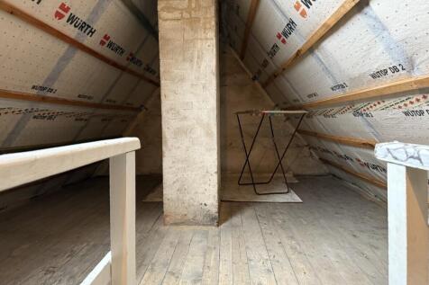 gedämmter Dachboden