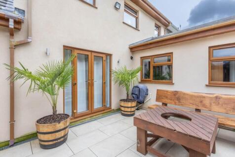 Rear patio
