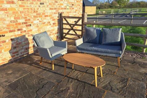 One of the Outdoor Seating Areas  Westend Office