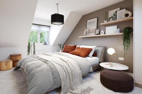 Bedroom 2 is located on the second floor, offering a generously sized room