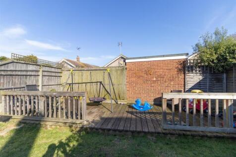raised decking area