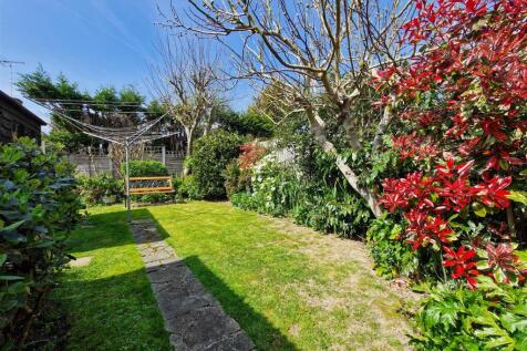 west facing garden