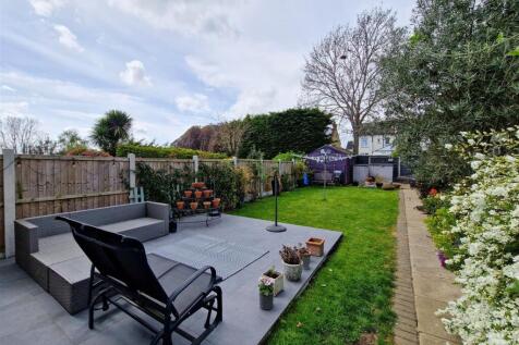 West facing garden