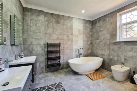 Stunning five piece family bathroom