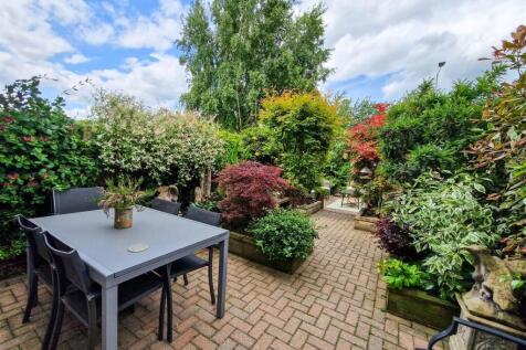 Mature garden