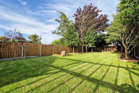 West facing garden