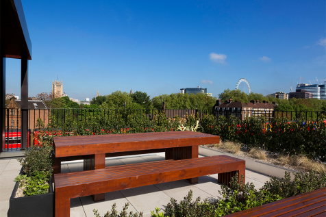 Roof terrace