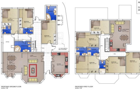 PROPOSED LAYOUT HMO