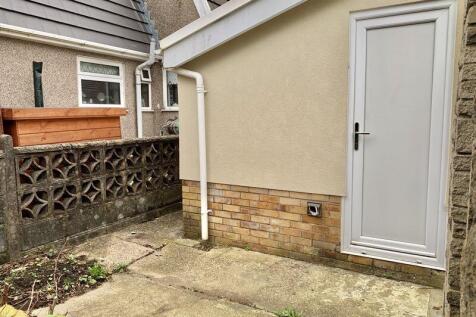Rear Door Access to the garage