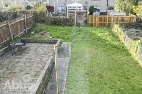View of the rear garden from Bedroom ...
