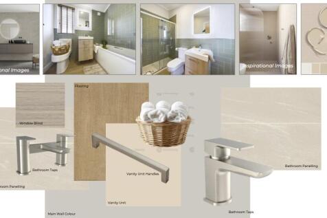 Interior moodboard