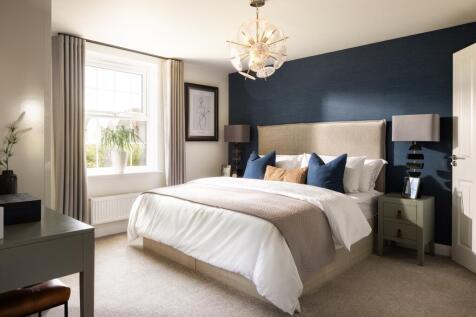 Main bedroom in the Holden 4 bedroom home