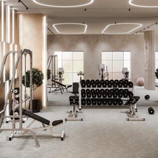 Gym, fully equipped