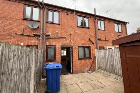Rear of property