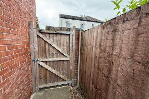 Rear of property
