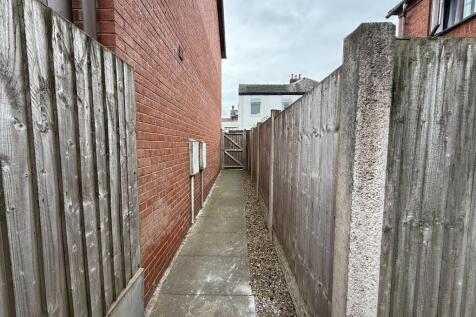 Rear of property