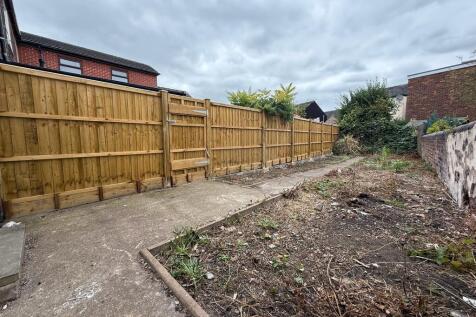 Rear garden
