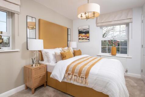 Avondale dual-aspect yellow double bedroom