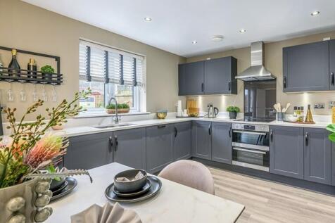Internal image of an open plan dining kitchen