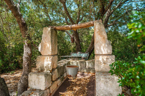 Fountain in the garden