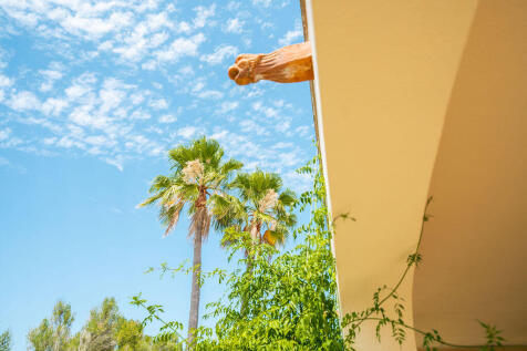 Detail of the facade