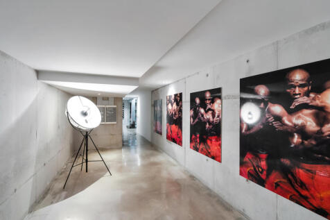 Corridor in the basement