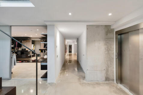 Corridor in the basement