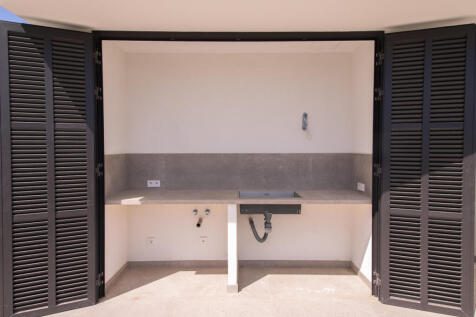 Laundry room when open