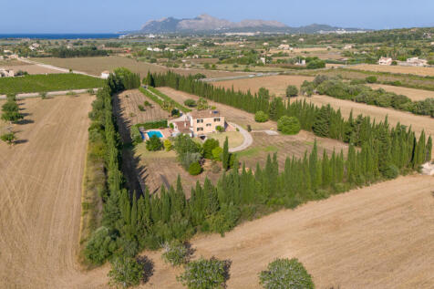 Finca mit Privatsphäre durch umlaufende Grundstücksbepflanzung