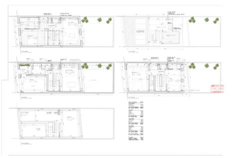 Floor plans of all levels