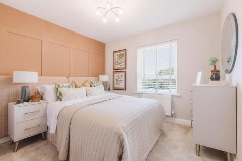 Further double bedroom in the Hadley 3 bedroom home