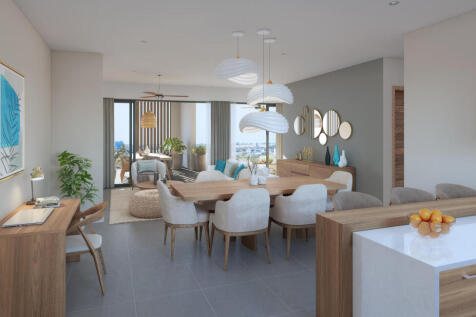 10. Penthouse Kitchen to Living